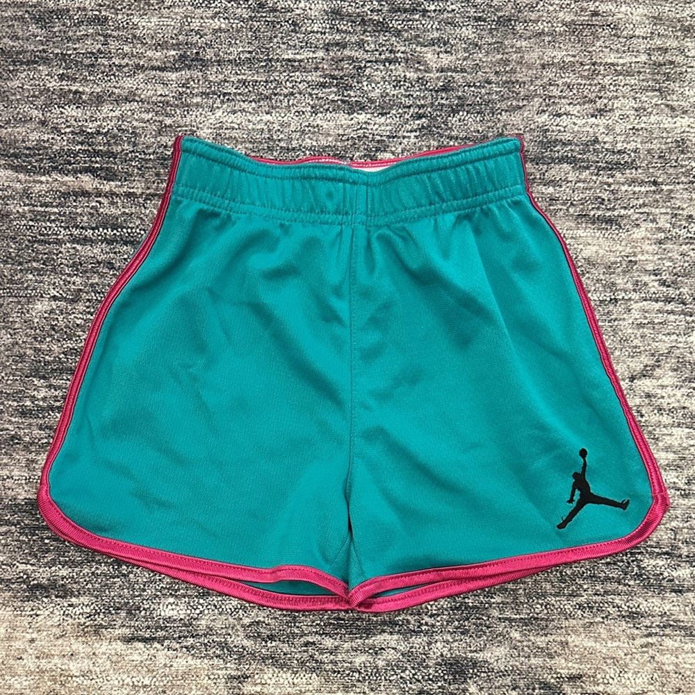 Jordan Teal and Pink Women's Shorts